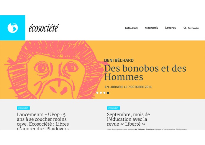 Écosociété – screenshot 1