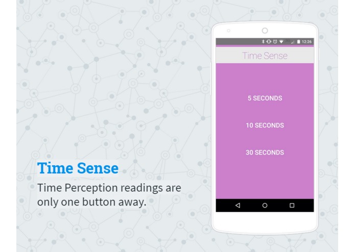 Time Sense: An Easily Accessible form of Digital Health for Mental Disease – screenshot 2