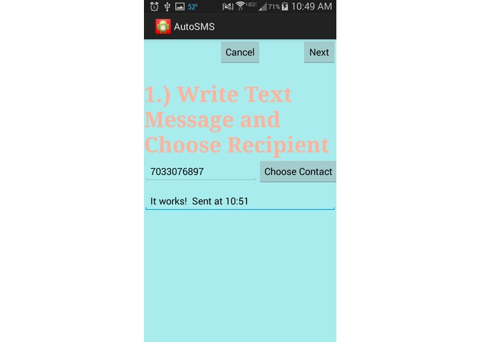 AutoText – screenshot 2