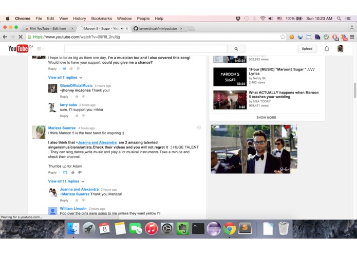 Mini Youtube – screenshot 1