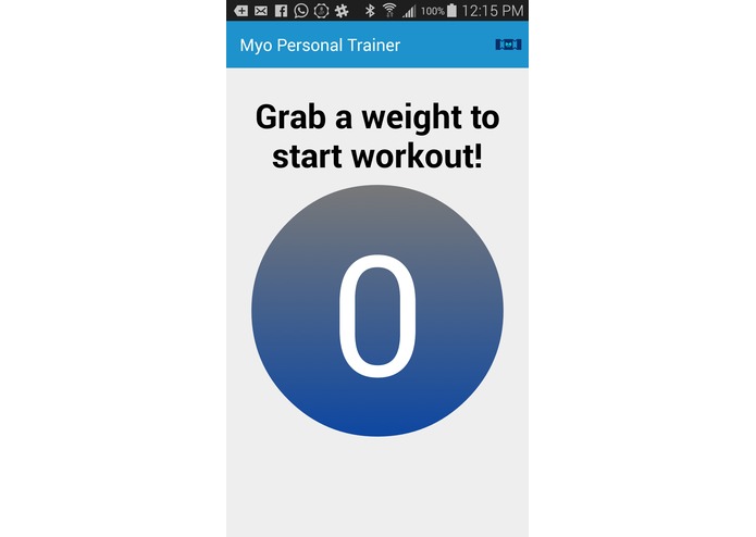 MyoFlex: Personal Fitness Trainer – screenshot 1