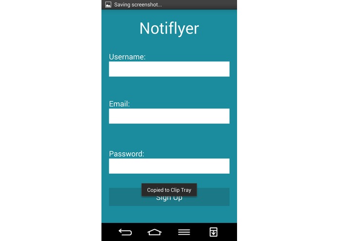 Notiflyer – screenshot 1