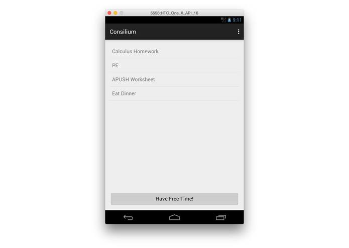 Consilium – screenshot 2