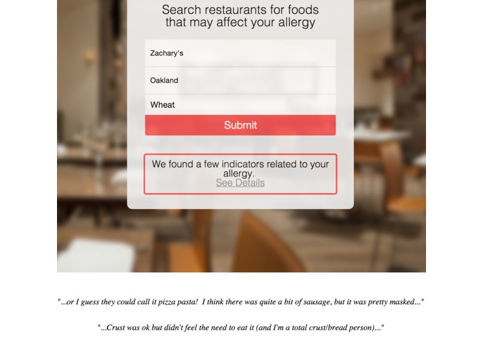 AllerGenie – screenshot 3