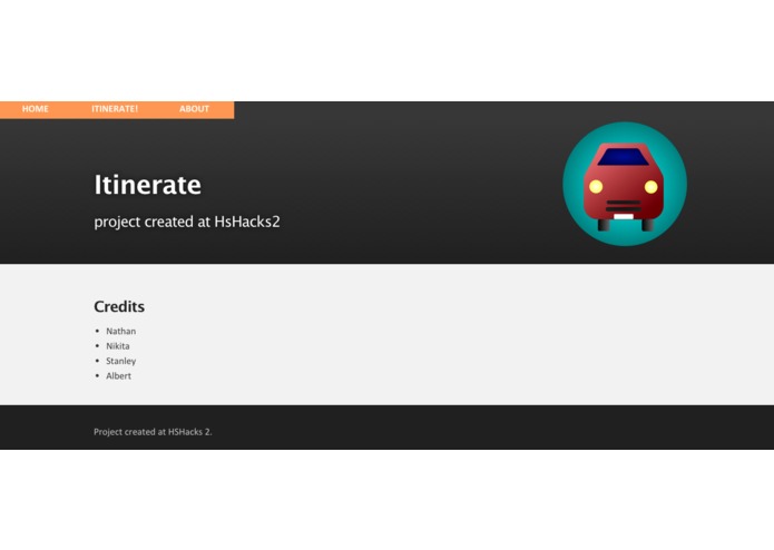 Itinerate – screenshot 1