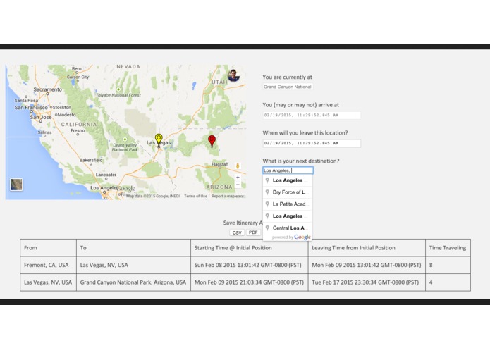 Itinerate – screenshot 3