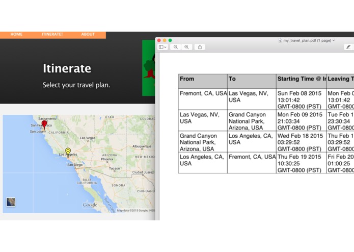 Itinerate – screenshot 4