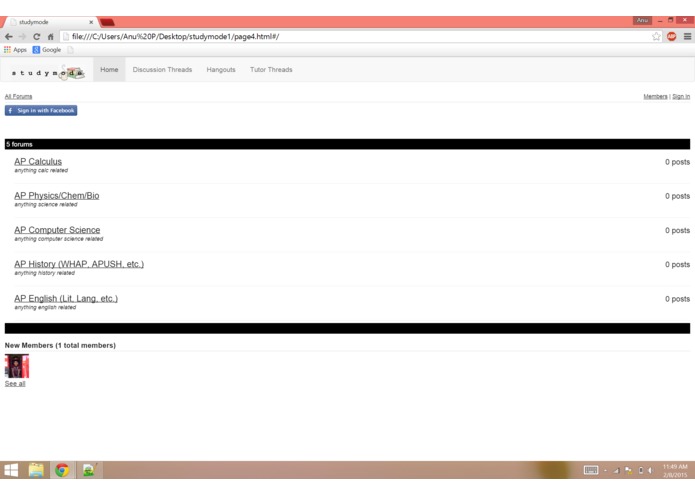 studymode – screenshot 3