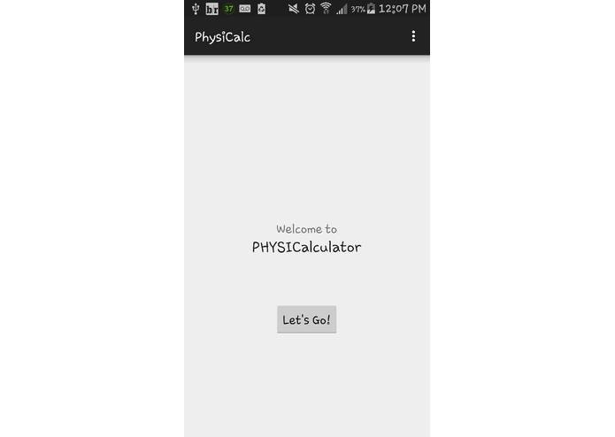 PhysiCalculator – screenshot 2