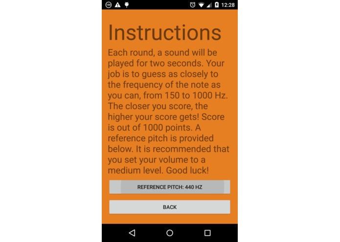 Perfect Pitch – screenshot 2