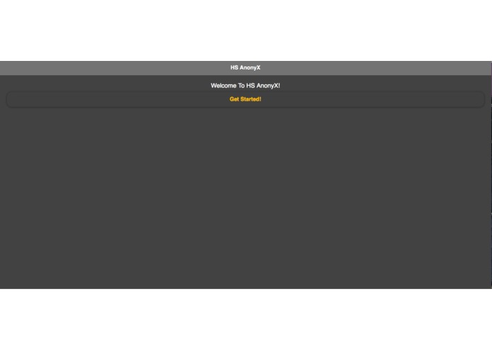 HS AnonyX – screenshot 1