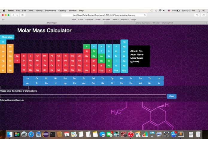 ChemHelper – screenshot 4