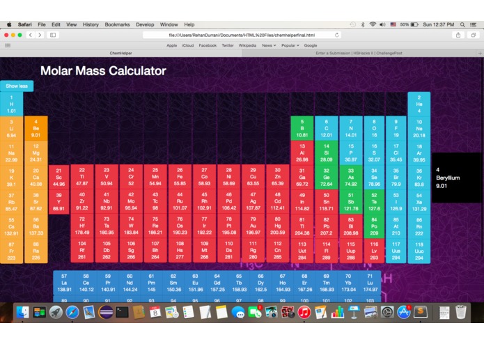 ChemHelper – screenshot 6