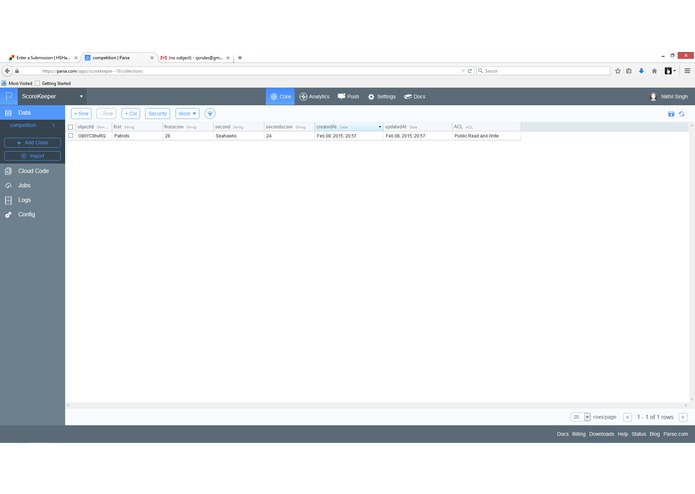 ScoreKeeper – screenshot 1