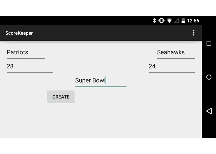 ScoreKeeper – screenshot 2