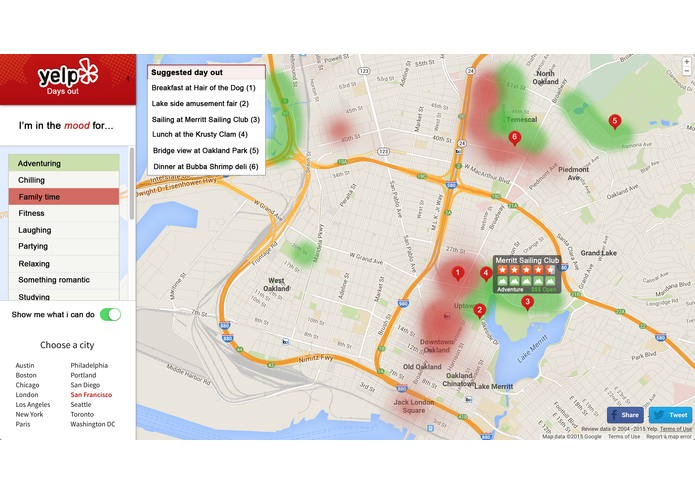 Yelp Moods – screenshot 2