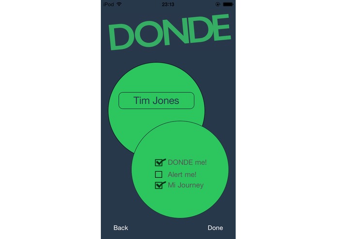 Donde – screenshot 3