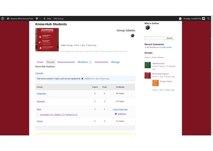 Asante Africa Know-Hub – screenshot 3