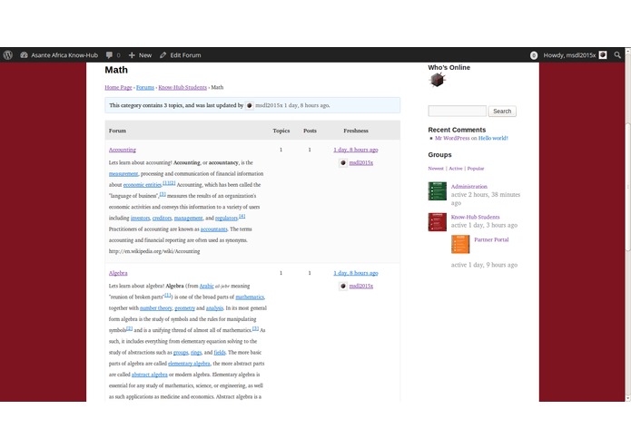 Asante Africa Know-Hub – screenshot 4