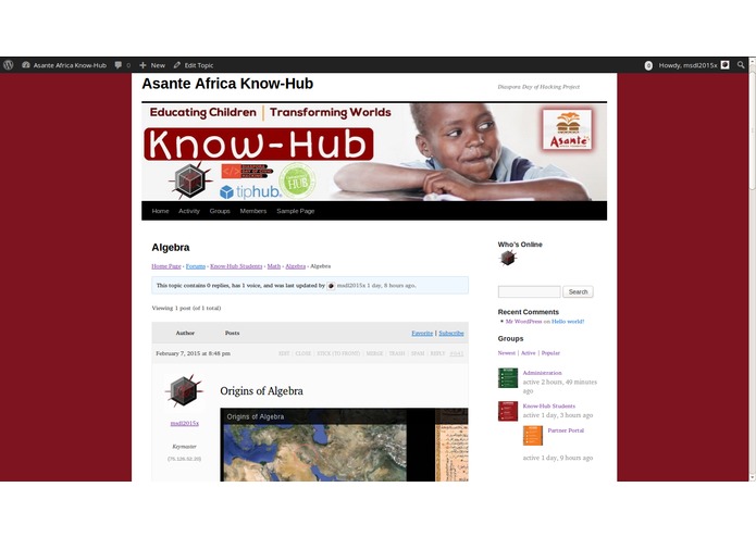 Asante Africa Know-Hub – screenshot 1