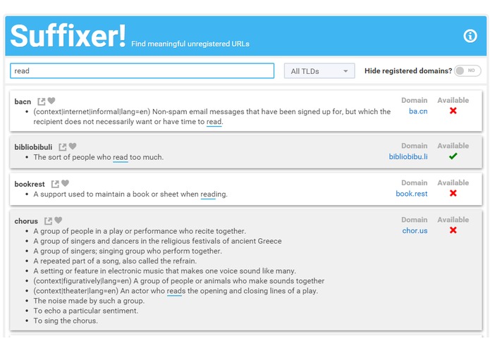 Suffixer – screenshot 1