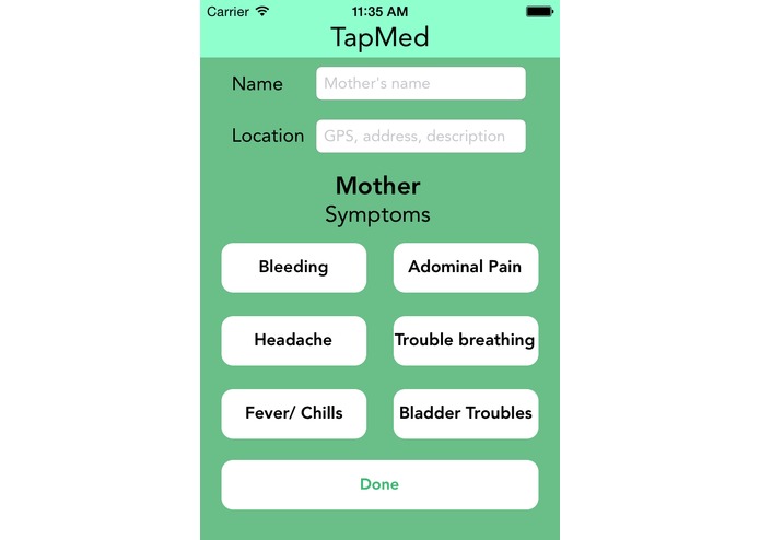 TapMed – screenshot 2