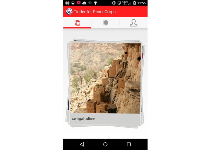 Tinder for Peace Corps – screenshot 3