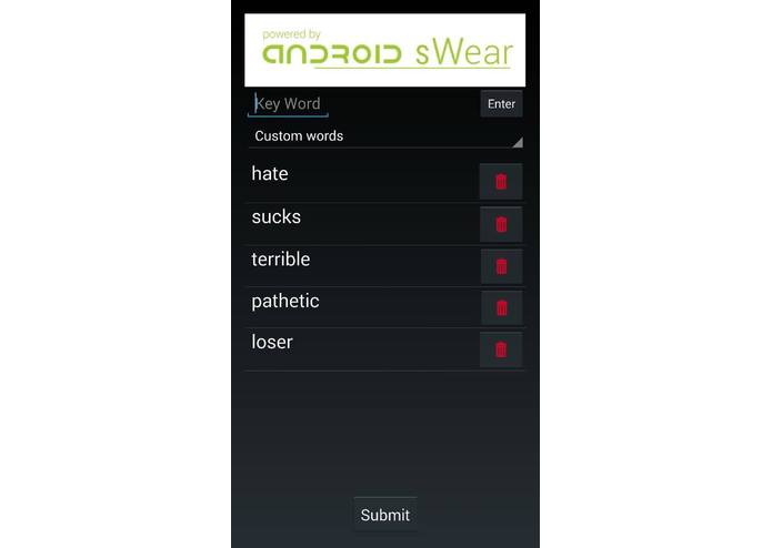 Android sWear – screenshot 4