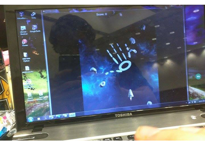 Leap Motion Space Shooter – screenshot 3