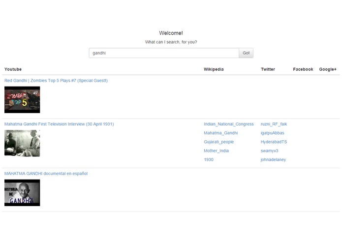 New Age Video Search – screenshot 1