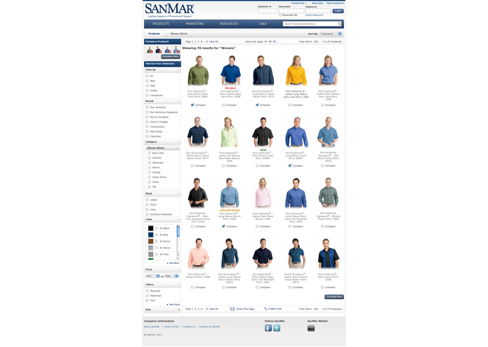 SanMar | Apparel and Accessories Supplier – screenshot 2