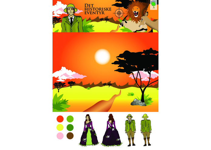 Det historiske eventyr (Game) – screenshot 1