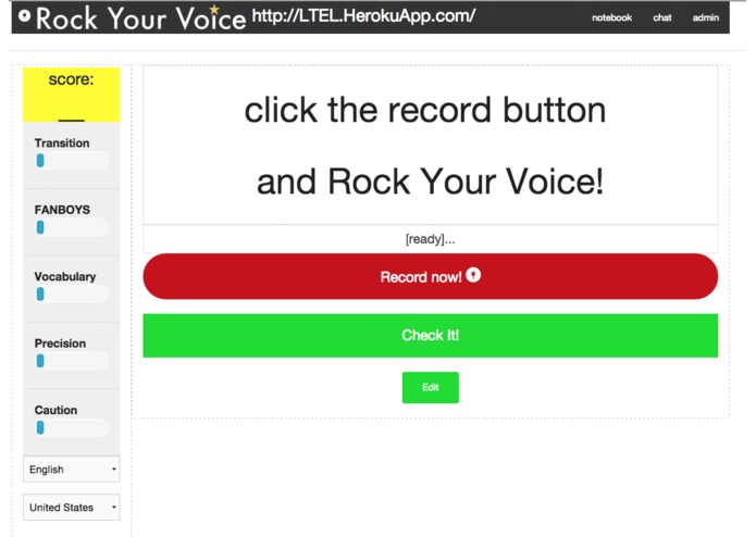 Rock Your Voice - SW Edu hackathon winner – screenshot 1