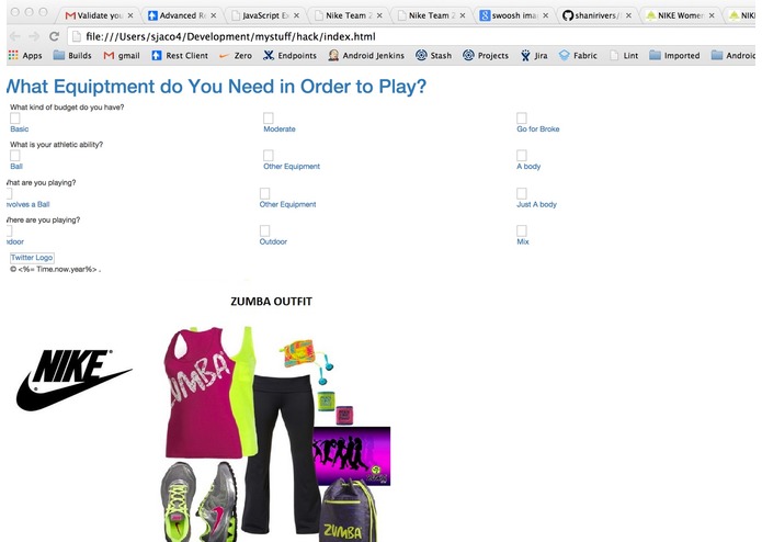 Hack Your Sports Outfit  – screenshot 1
