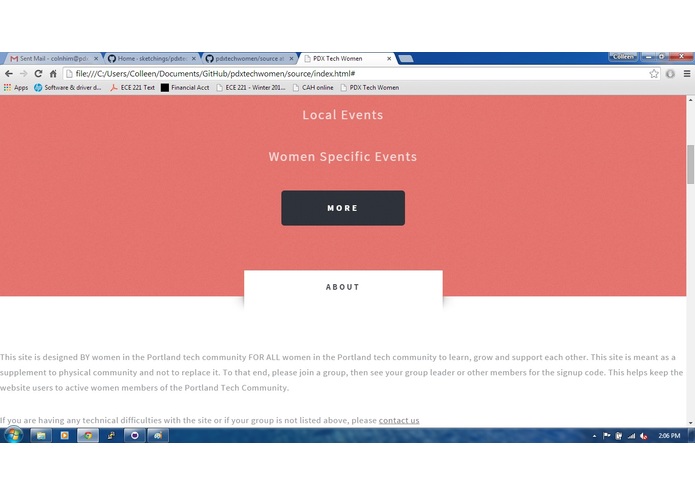 PDX Tech Women – screenshot 3