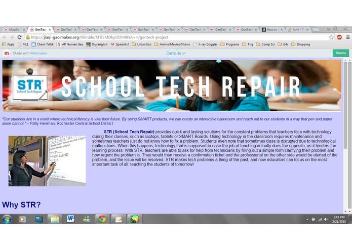 STR (School Tech Repair) – screenshot 2
