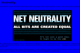 Net Neutrality