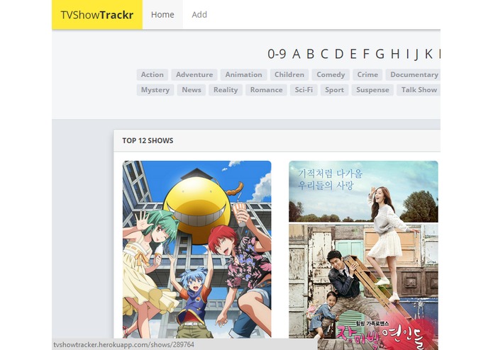 TvShowTrackr – screenshot 2