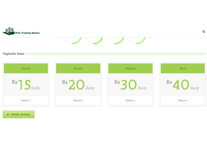 Price Tracking System – screenshot 2