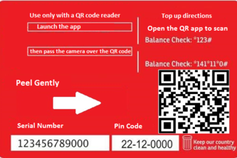 QR Mobile Airtime