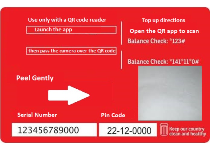 QR Mobile Airtime – screenshot 2