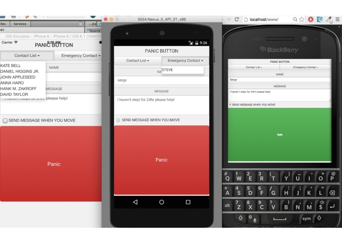 Panic Button – screenshot 2