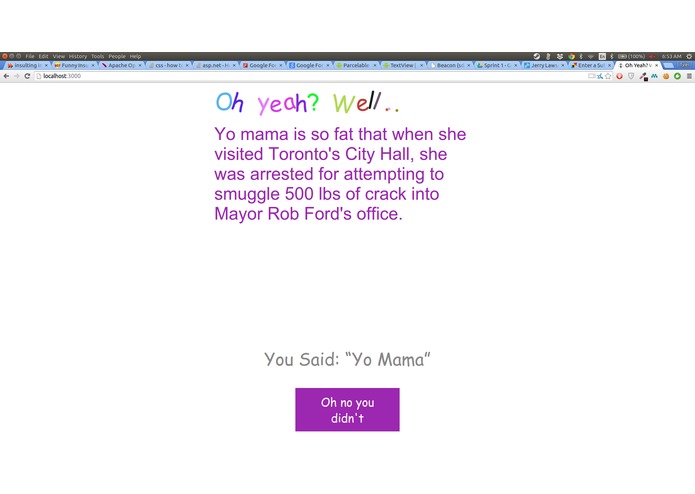 Oh yeah? Well... – screenshot 1