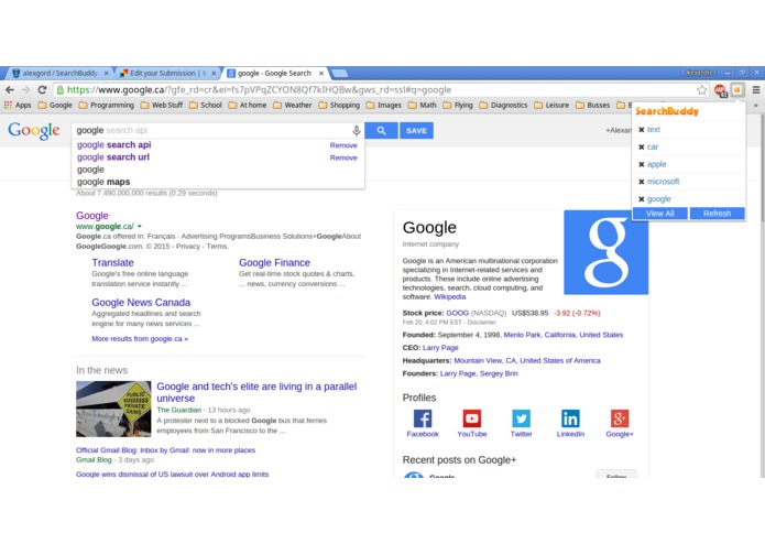 SearchBuddy – screenshot 4