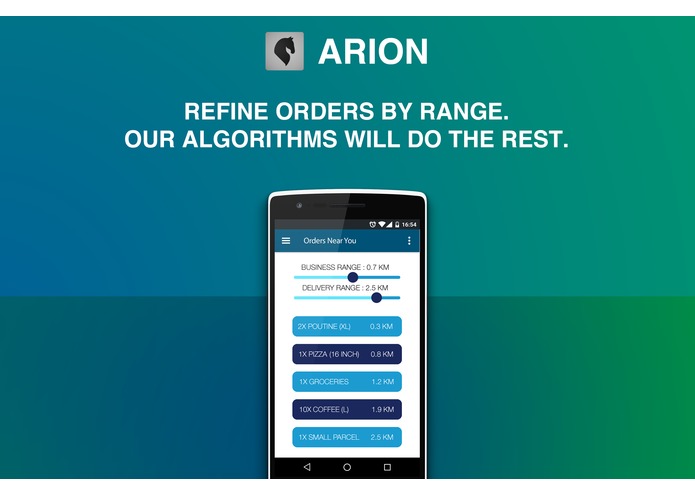 Arion - Crowdsourcing Courier – screenshot 5