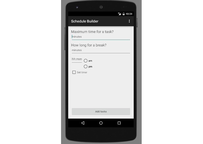 Schedule Builder – screenshot 1