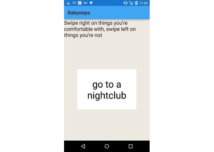 babystep – screenshot 1