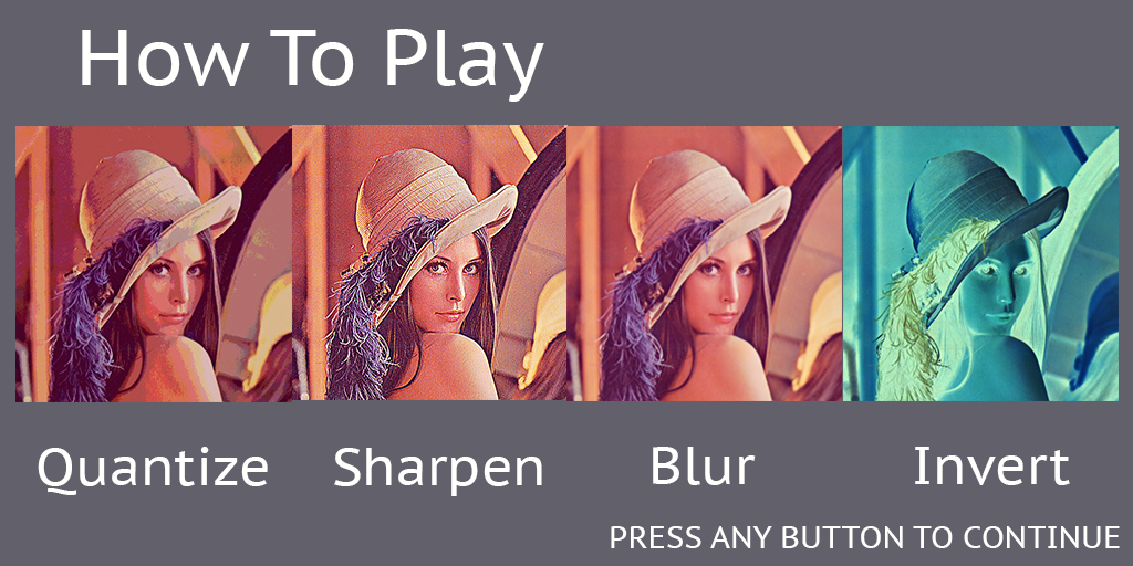 Digital Image Processing Game Devpost