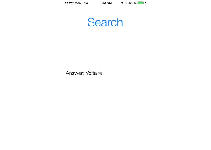 Ice Breaker application – screenshot 1