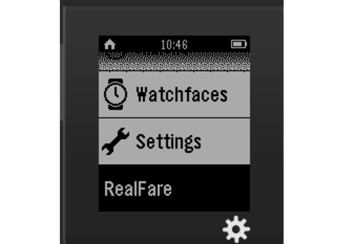 RealFare for Pebble – screenshot 1